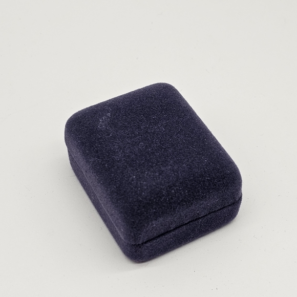 10k Gold Necklace Diamond Synthetic Opal Teardrop 18" Baby Rope Chain Gift Box - Picture 8 of 9